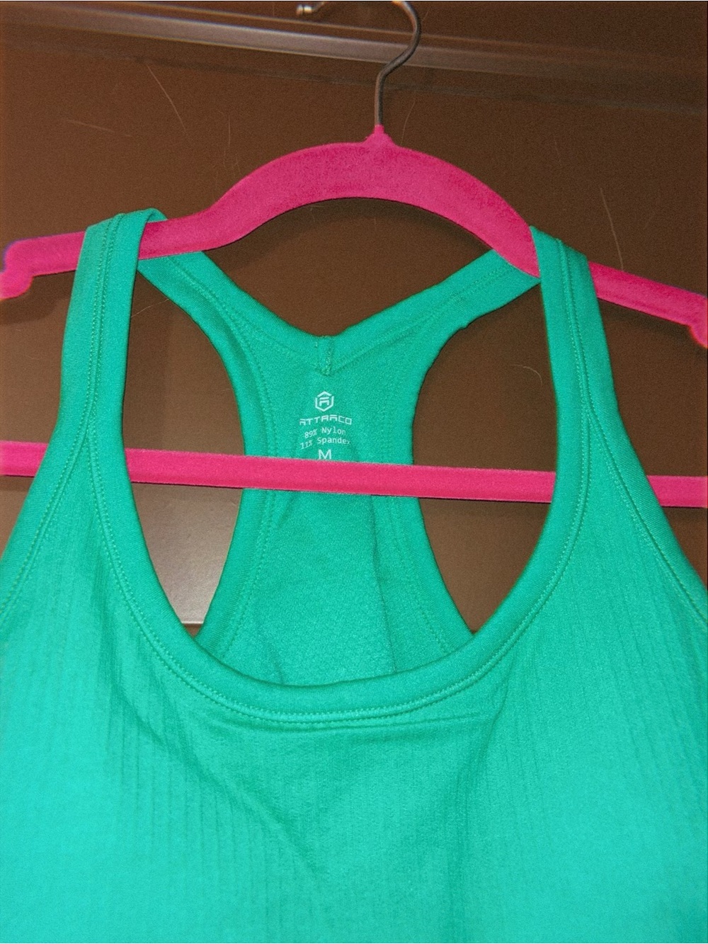 Green Racerback Tank Top - Picture 5 of 5